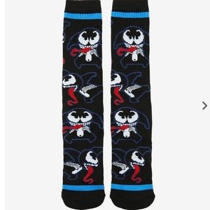 Marvel Venom Chibi Allover Print‎ Crew Socks - BoxLunch Exclusive